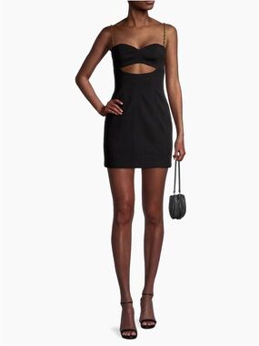 Anja Cut-Out Chain Minidress
